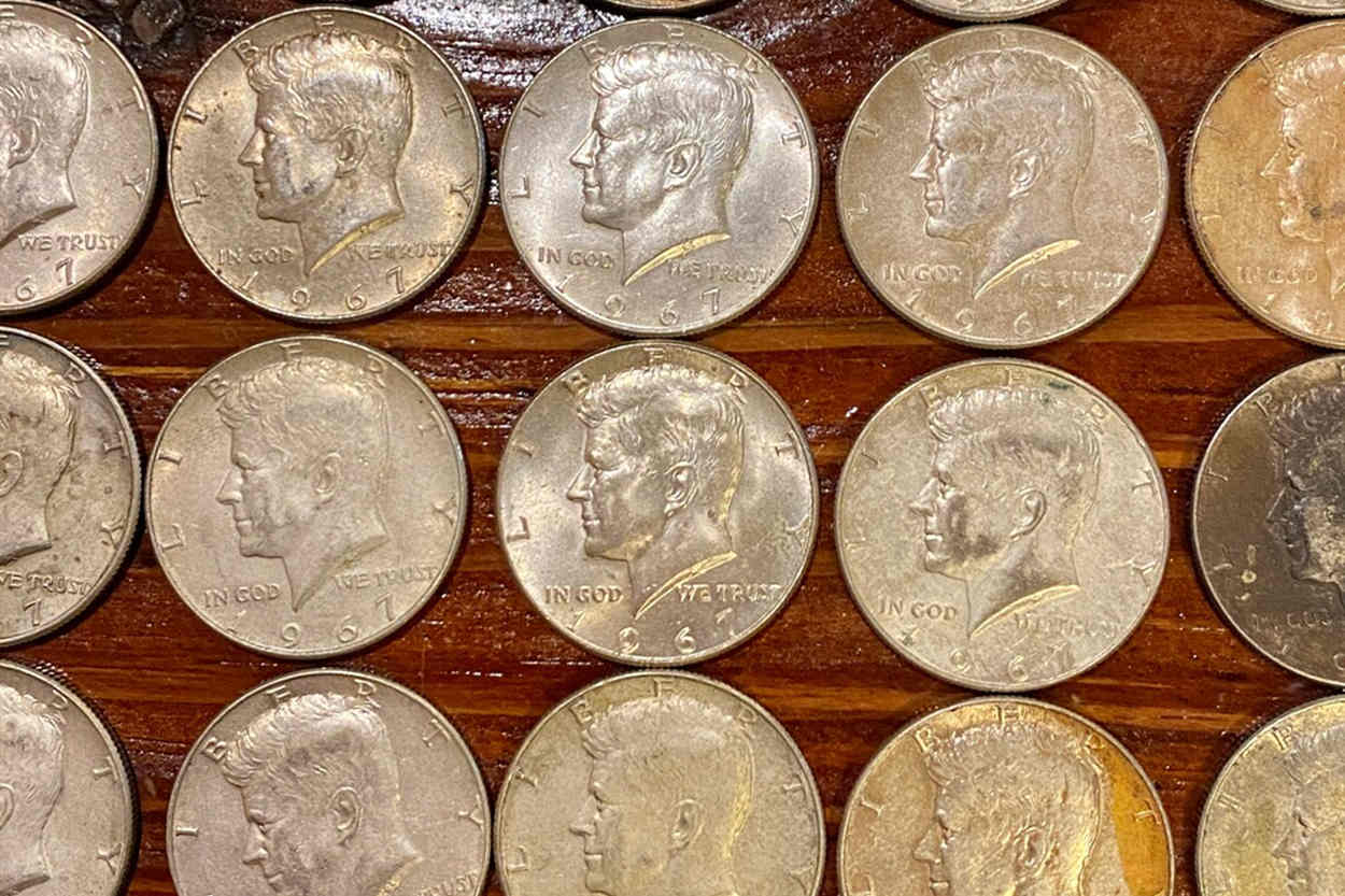 1967 Kennedy Half-Dollar Coin