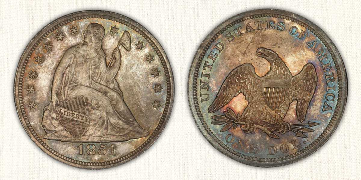 1851 Silver Dollar History