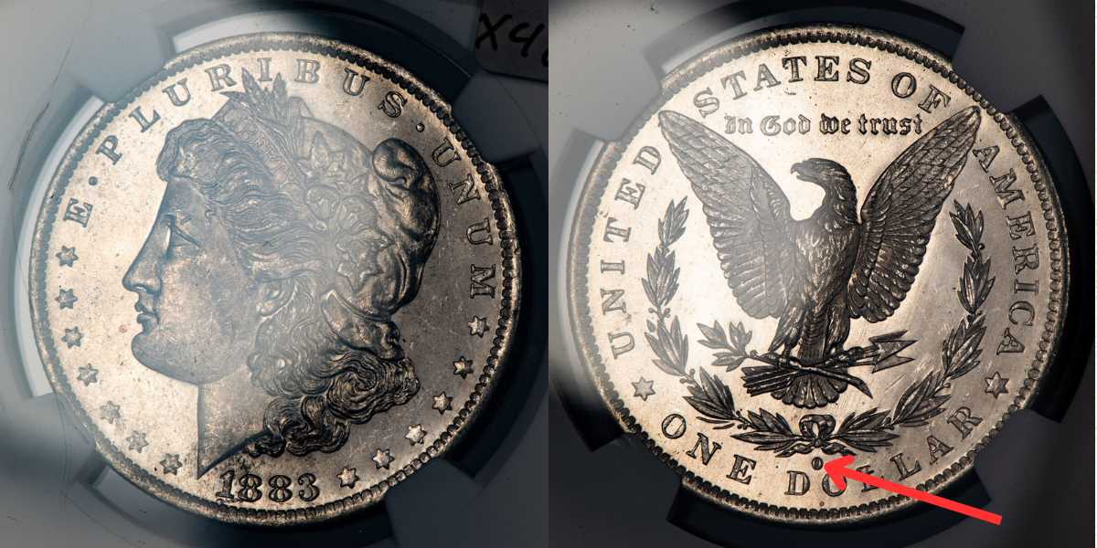 1883 O Morgan Dollar Value