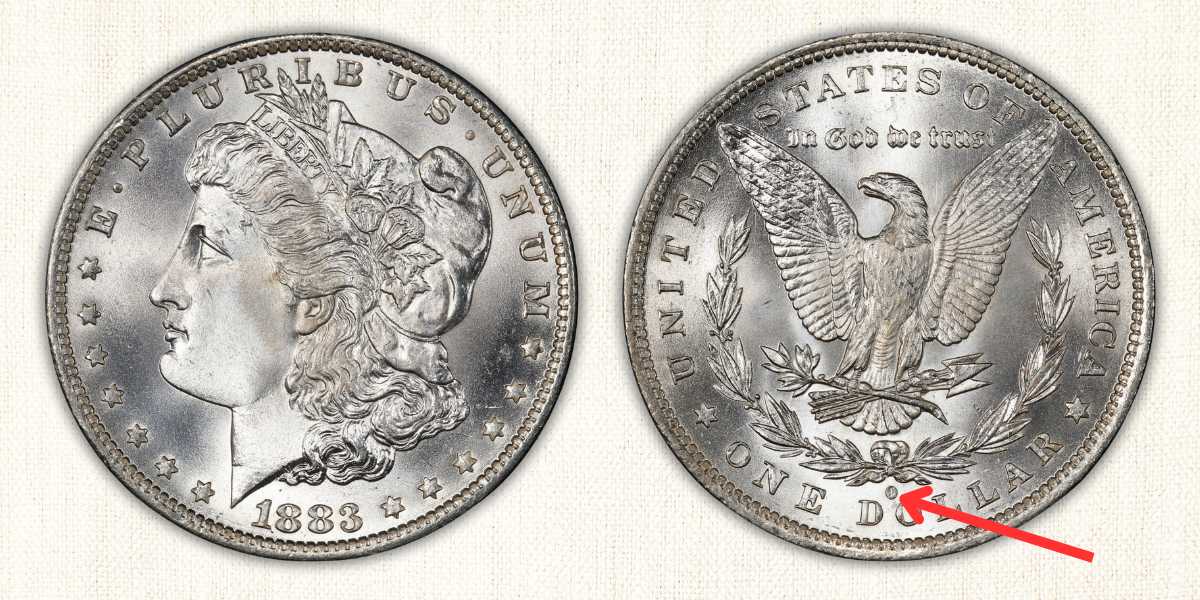 1883 O Morgan Silver Dollar Value