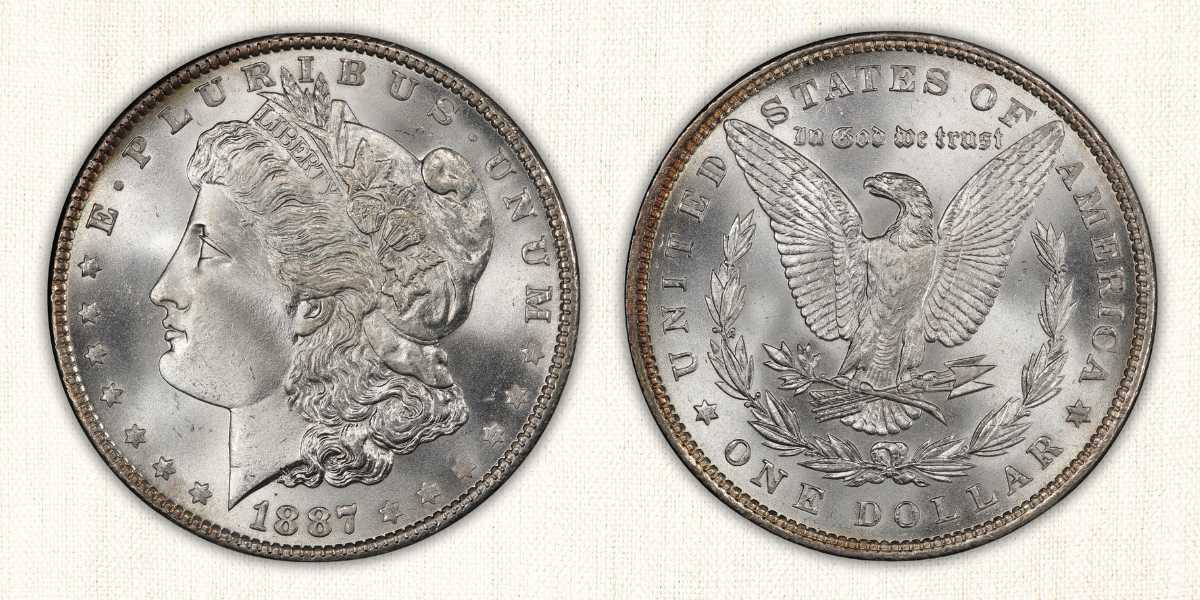 1883 P Morgan Silver Dollar value