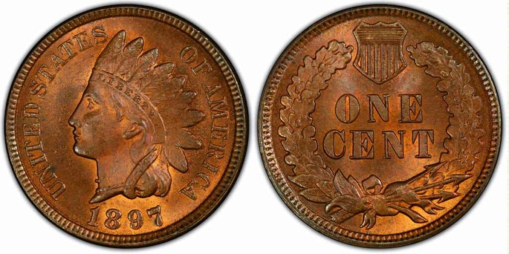 1897 Indian Head Penny value
