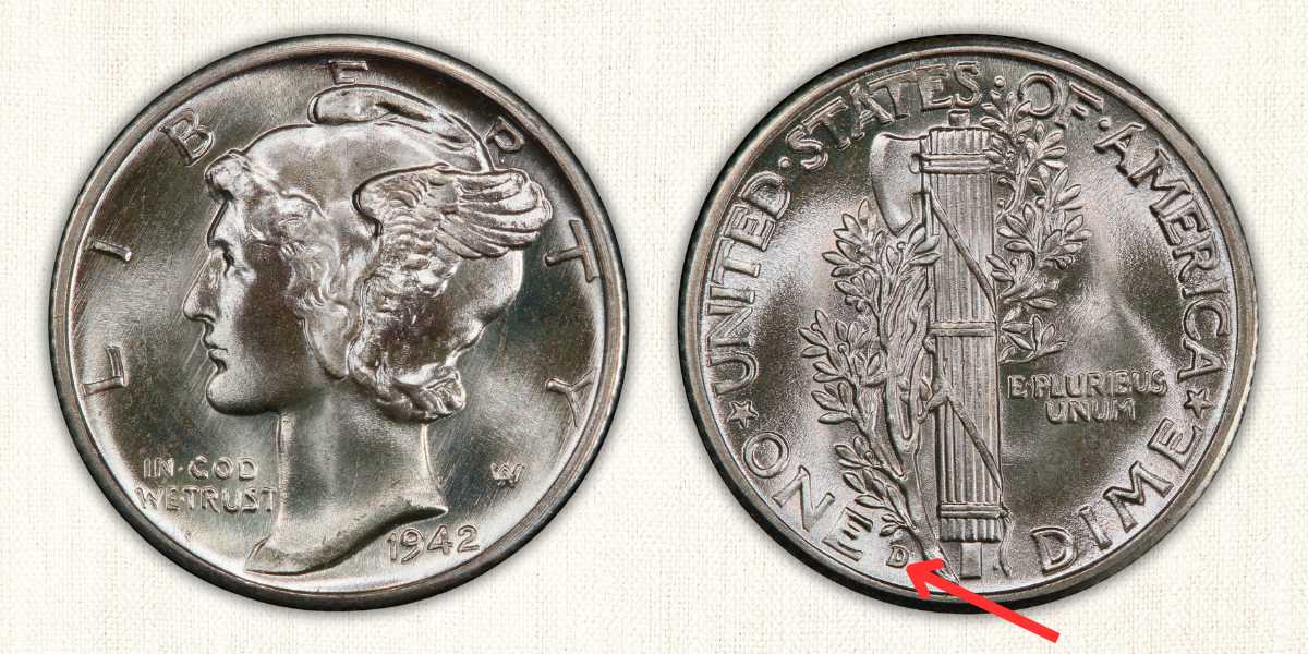 1942 D Dime Value