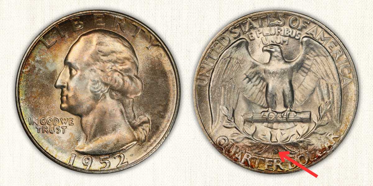1952-S Quarter Value