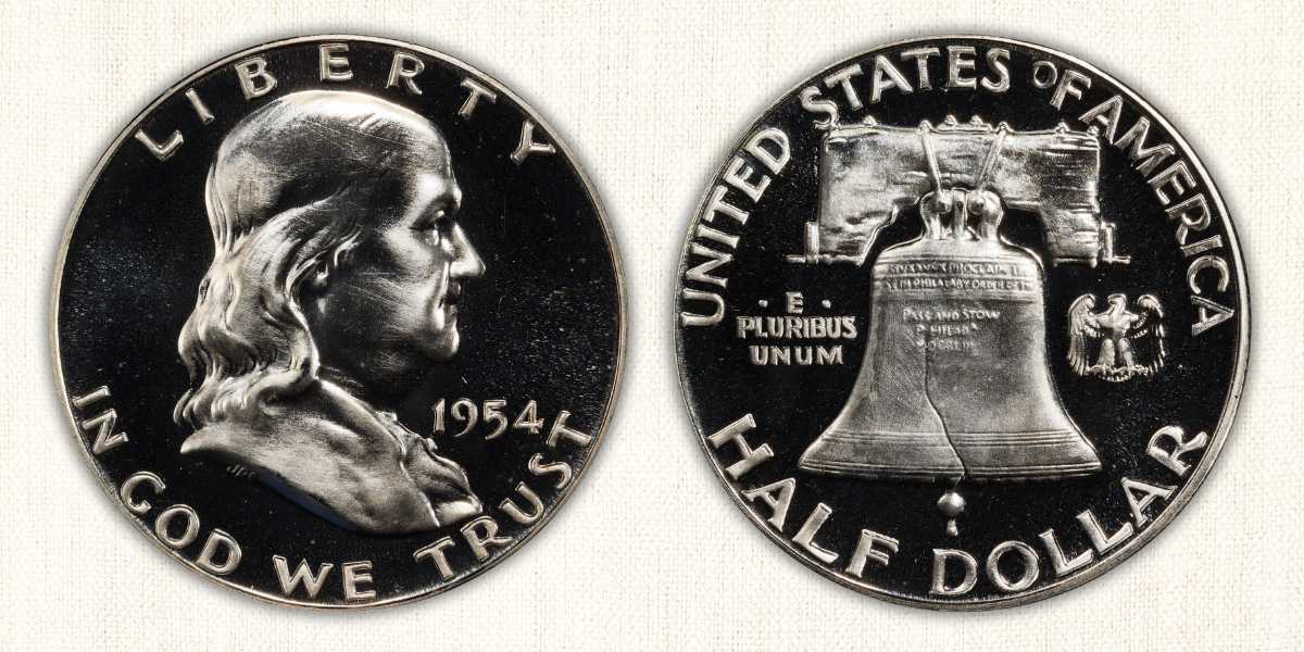 1954 Half Dollar Proof Coin Value