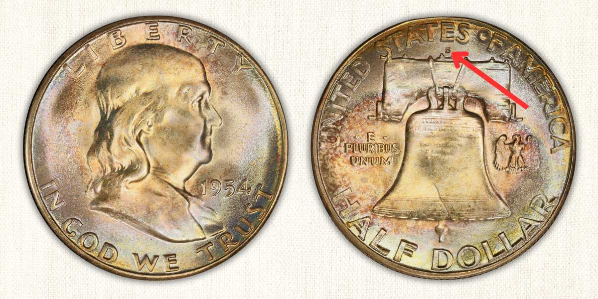 1954 S Half Dollar Value