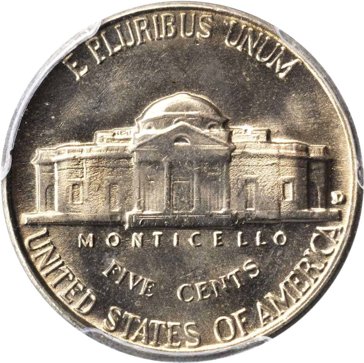 1955-DS Nickel with Repunched Mint Mark Error