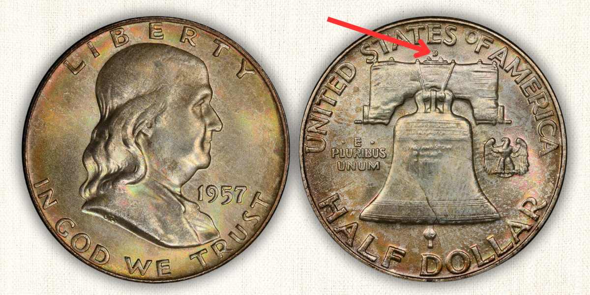 1957 D Half Dollar Value