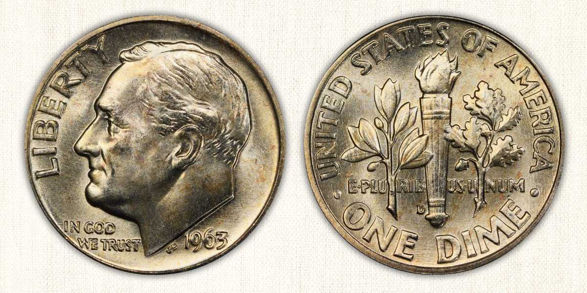 1963-D Roosevelt Dime Value