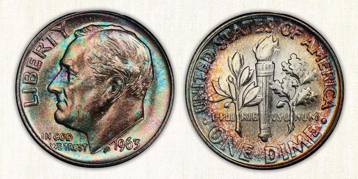 1963-P Roosevelt Dime Value