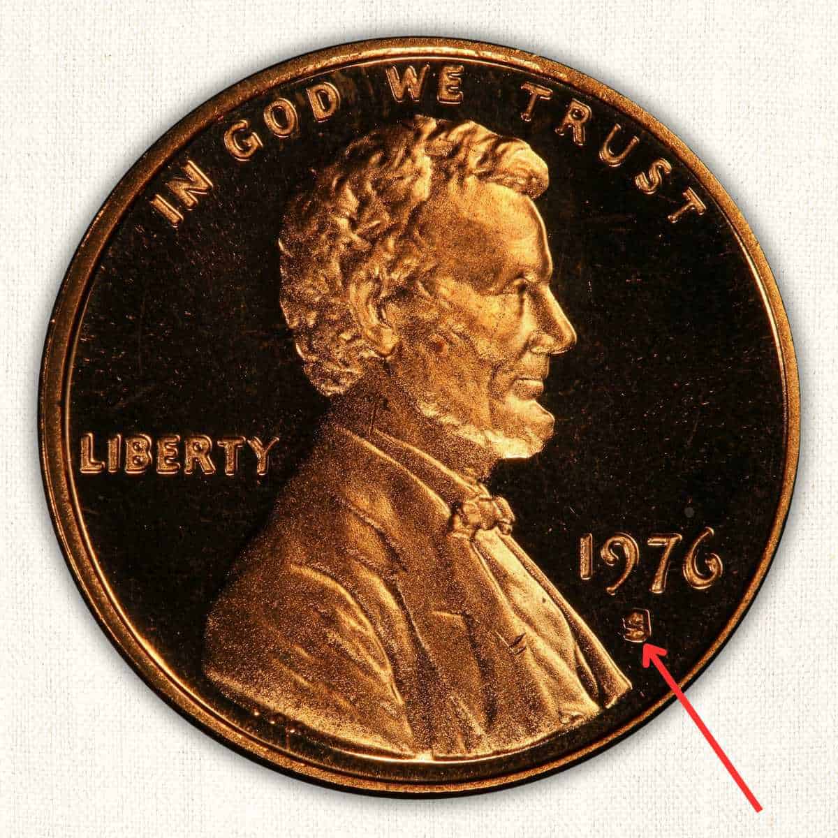 1976-S Proof Lincoln Penny