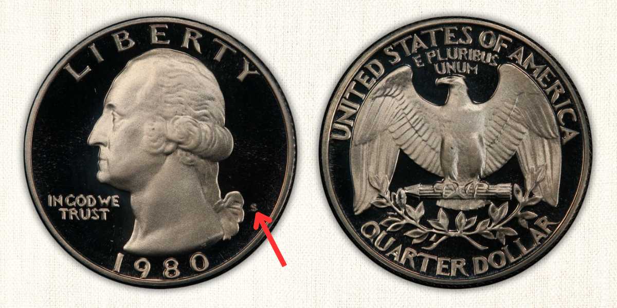 1980-S Proof Quarter Value