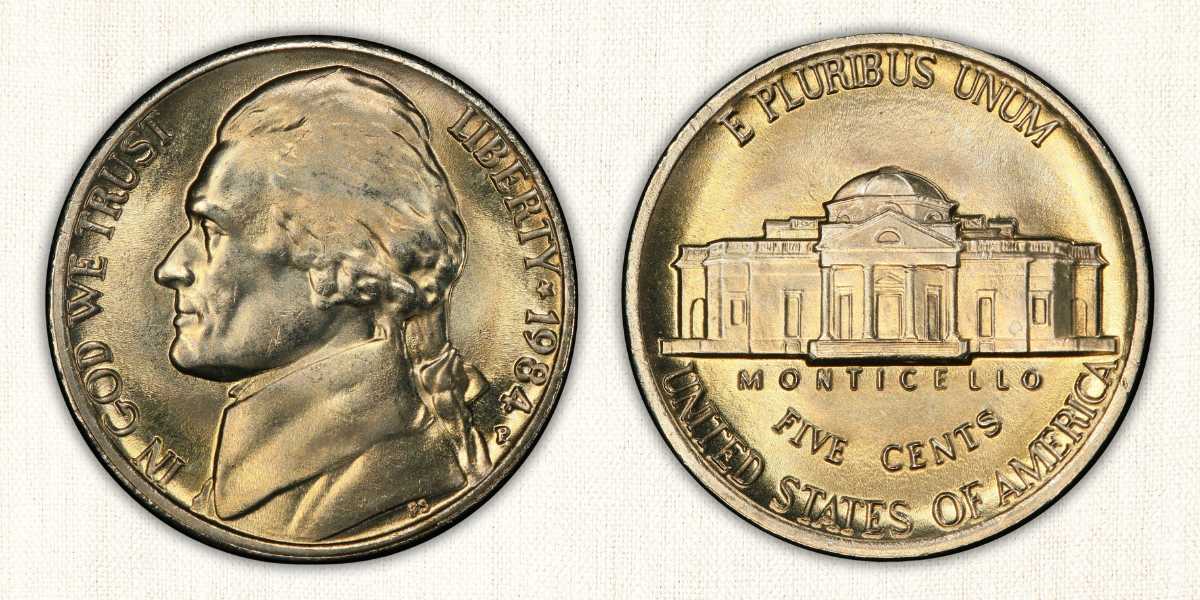 1984 Nickel value