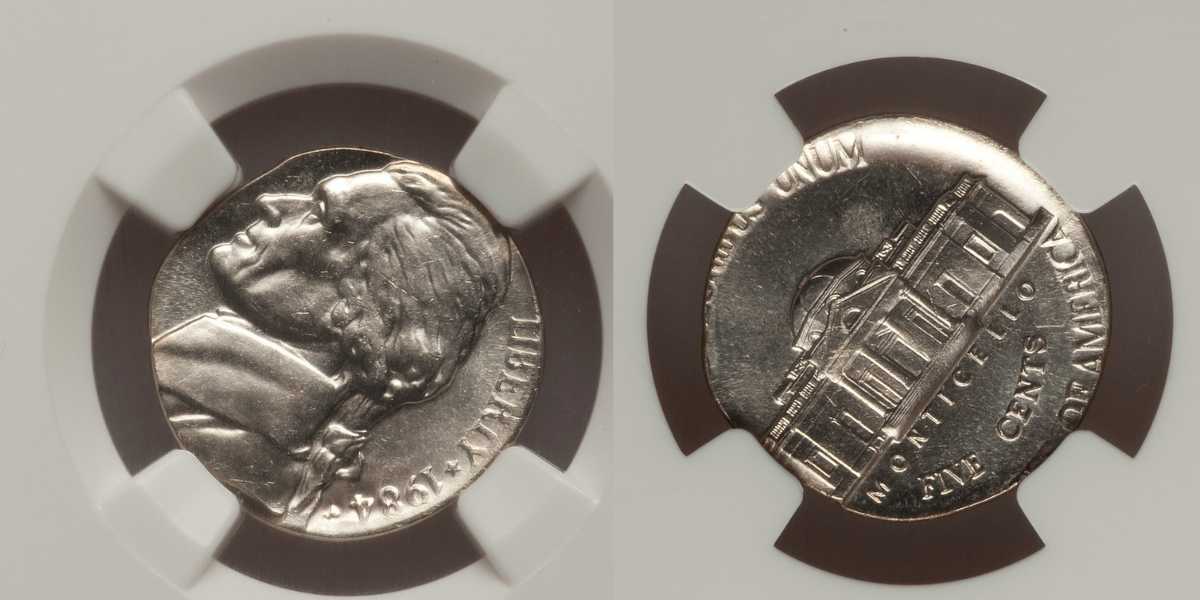 1984-P Nickel Struck on a Dime Planchet value