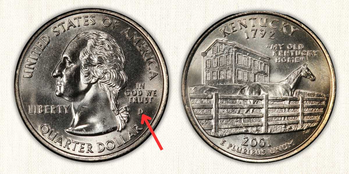 2001-D Kentucky Quarter Value