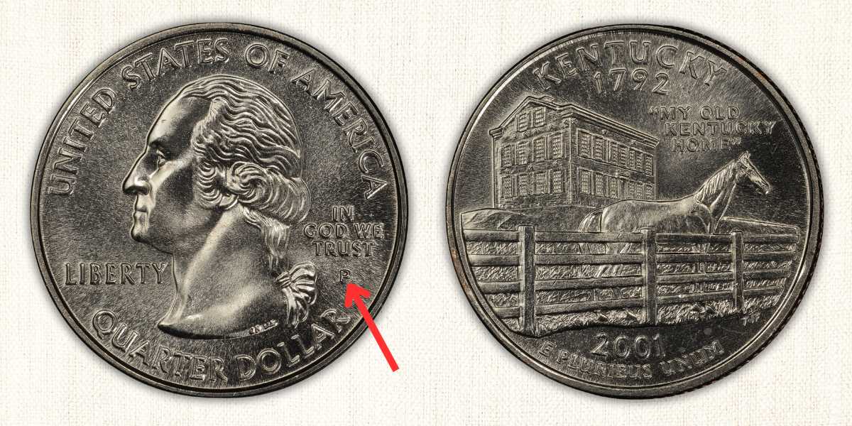 2001-P Kentucky Quarter Value