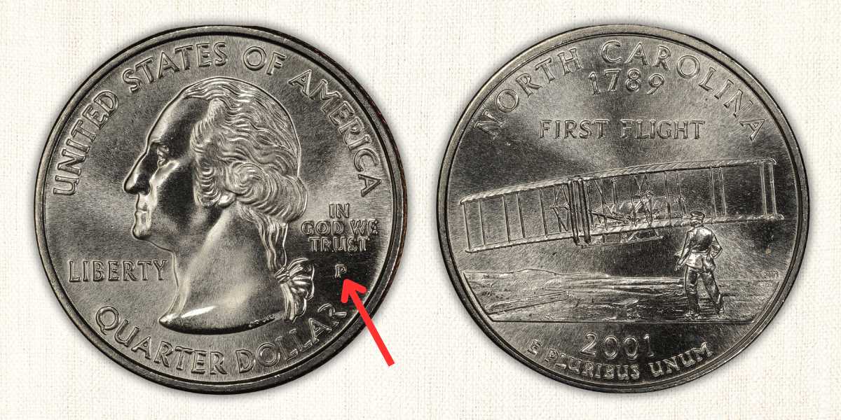 2001-P North Carolina Quarter Value