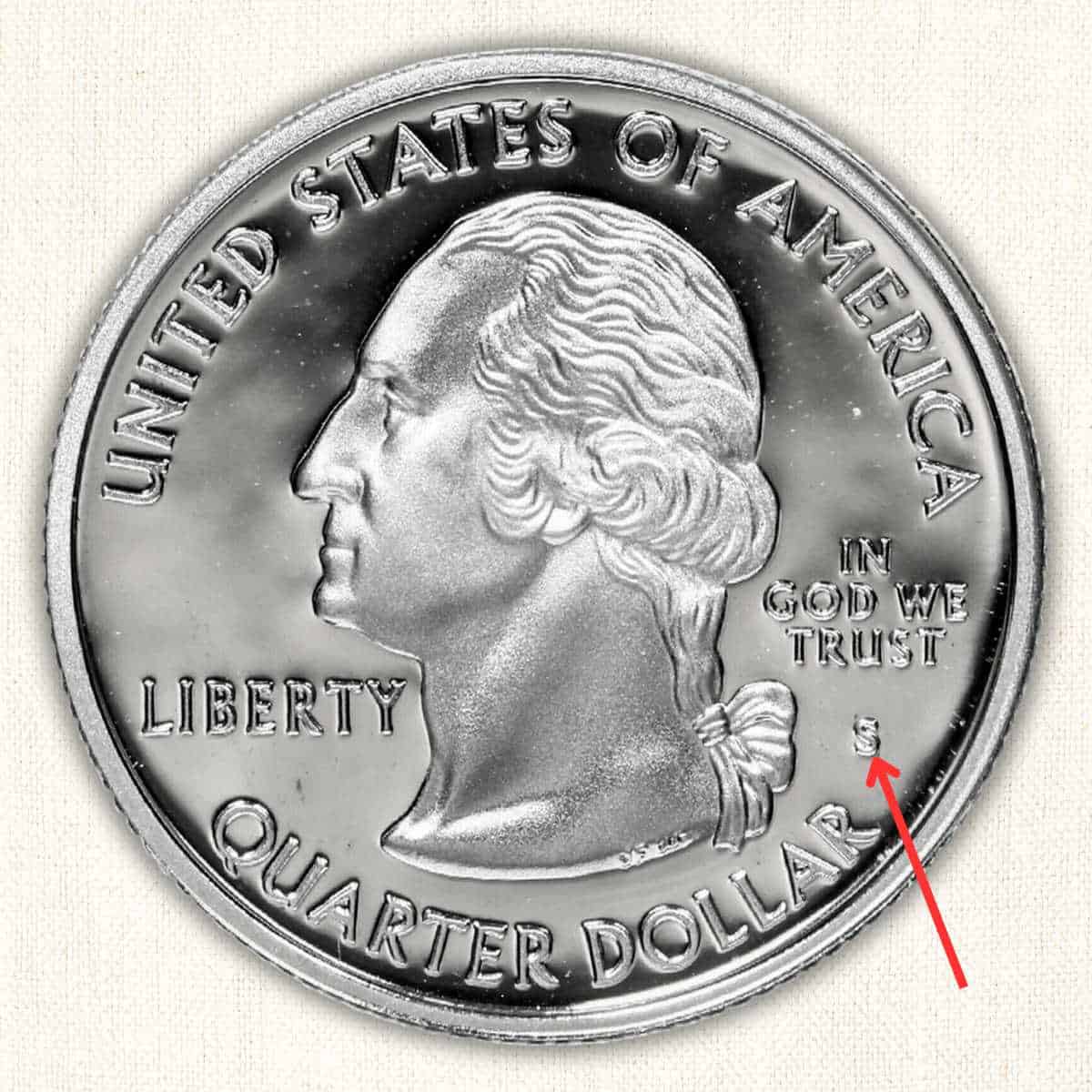 2001-S Proof New York Quarter Value