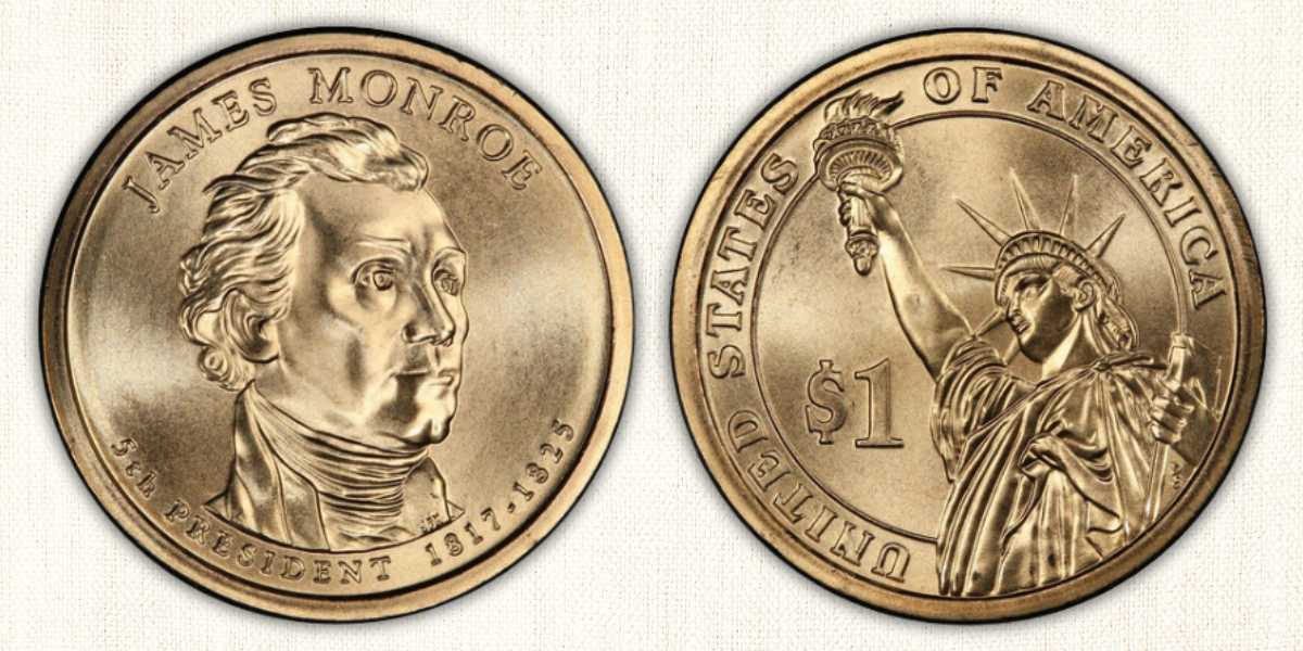 2008-D Special James Monroe Dollar Coin