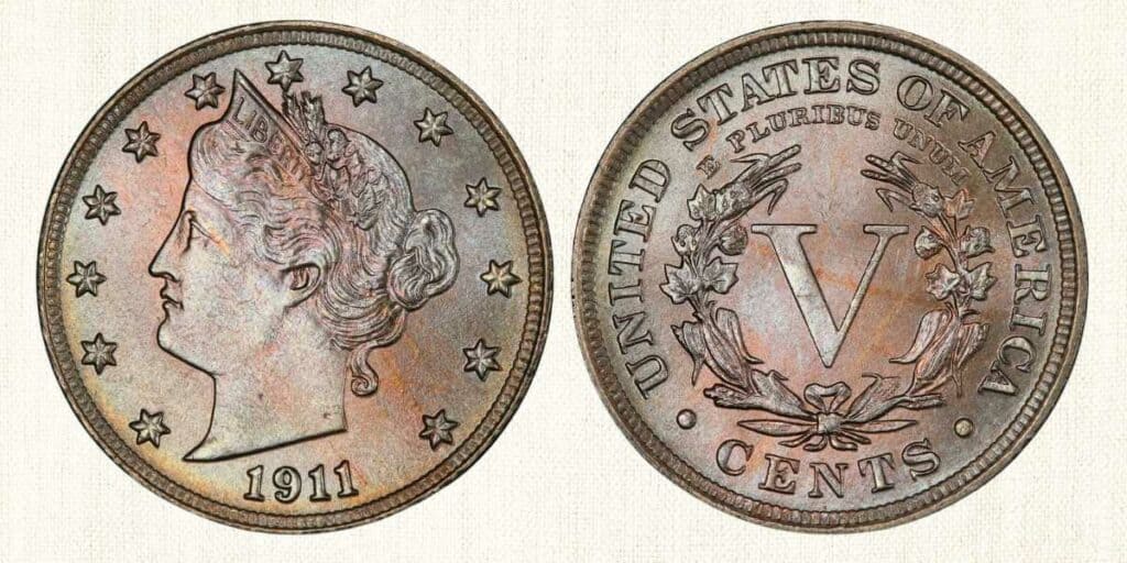 how-much-is-a-1911-five-cent-worth