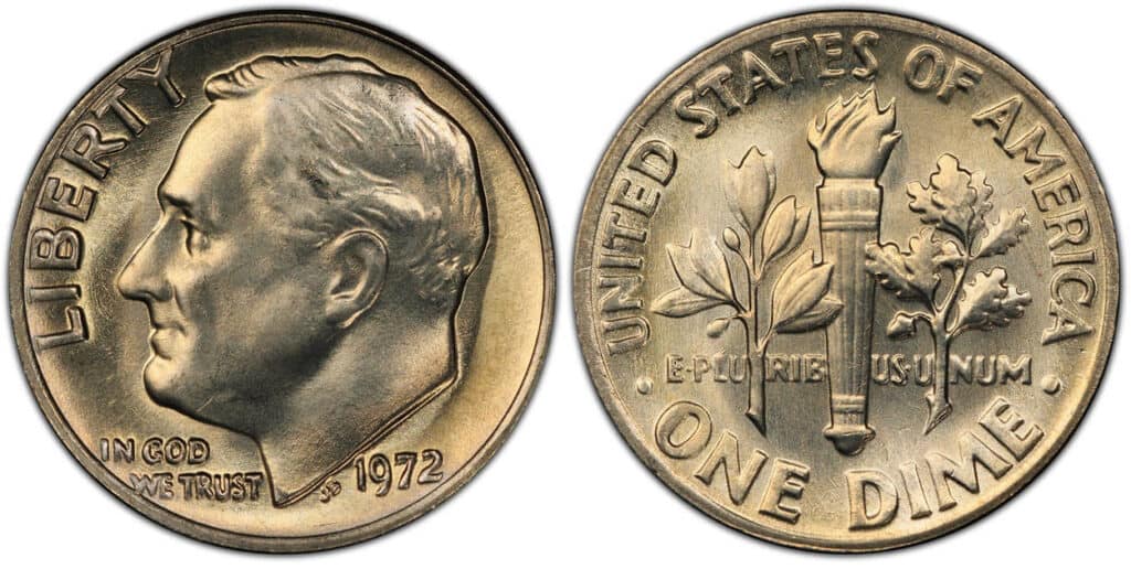 how-much-is-a-1972-dime-worth