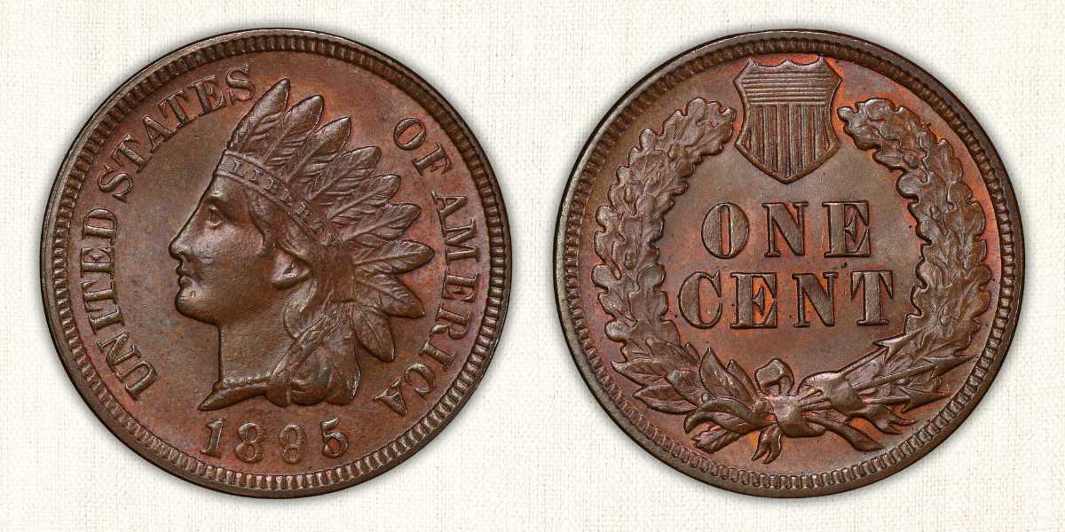 1895 Indian Head Penny BN value