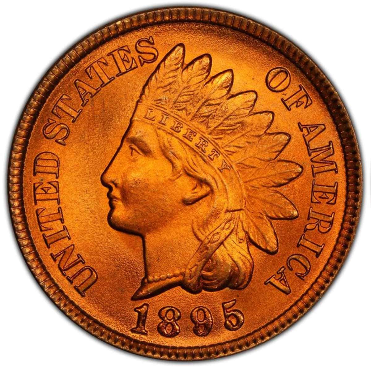 1895 Indian Head Penny History