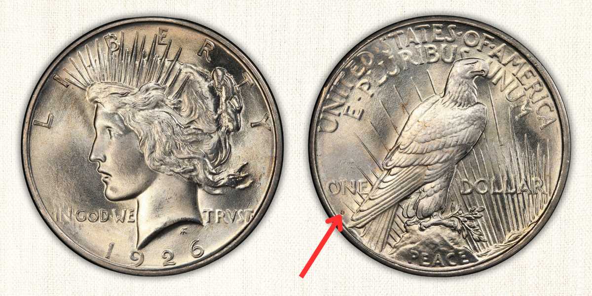 1926-D Peace Dollar Value