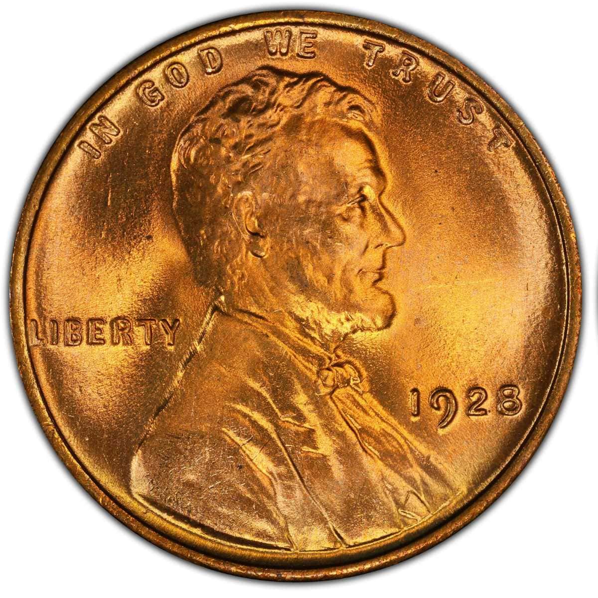 1928 Lincoln Penny