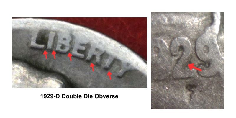 1929-D Doubled Die Obverse (DDO) Buffalo Nickel value