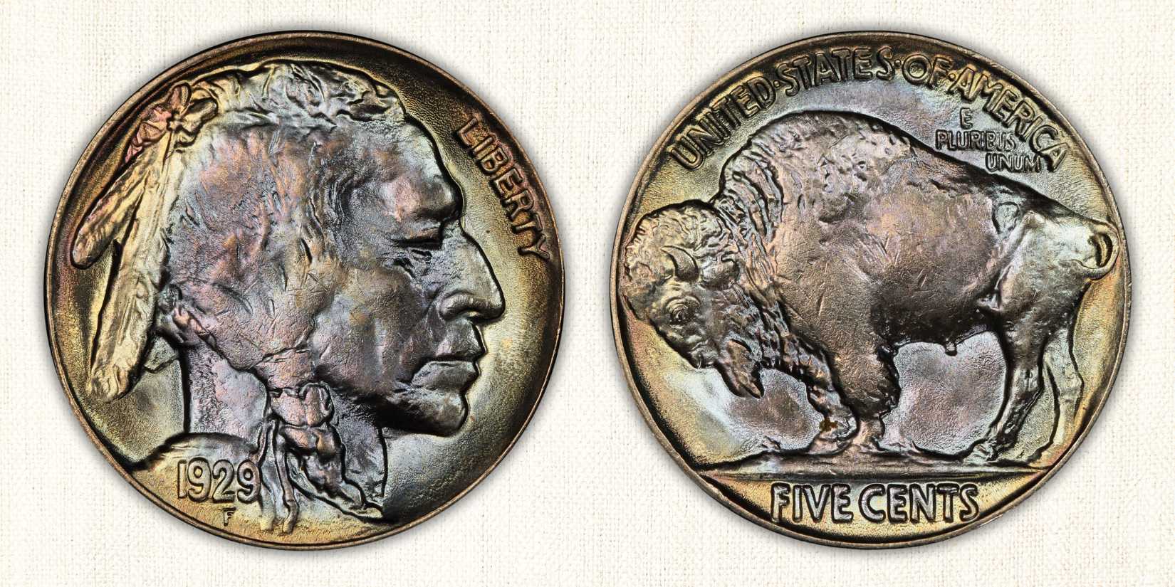 1929 P Buffalo Nickel value