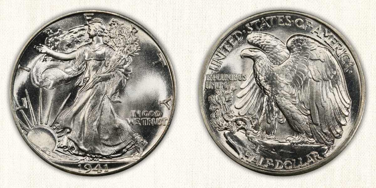 1941 No Mintmark Half Dollar Value
