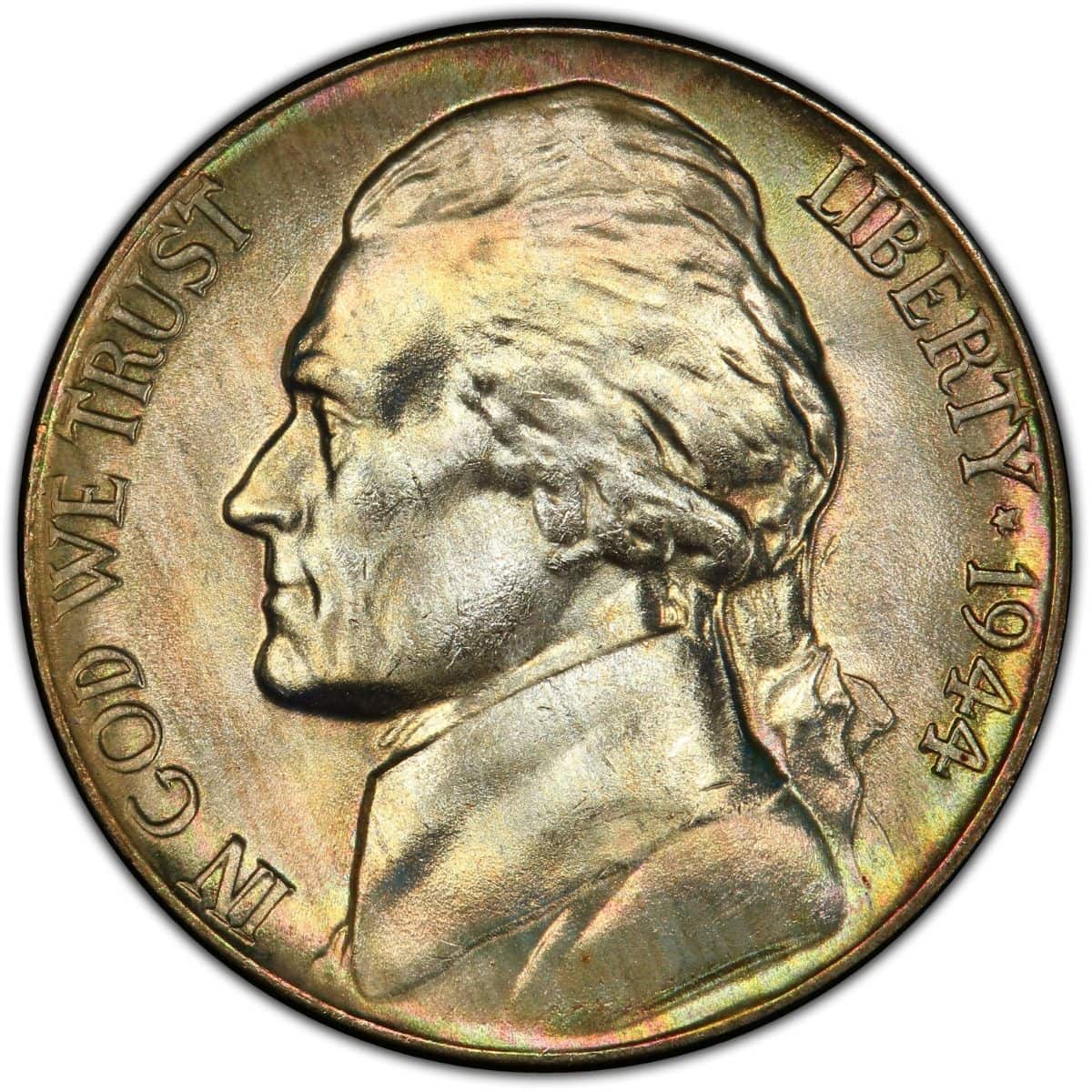 1944 Nickel values