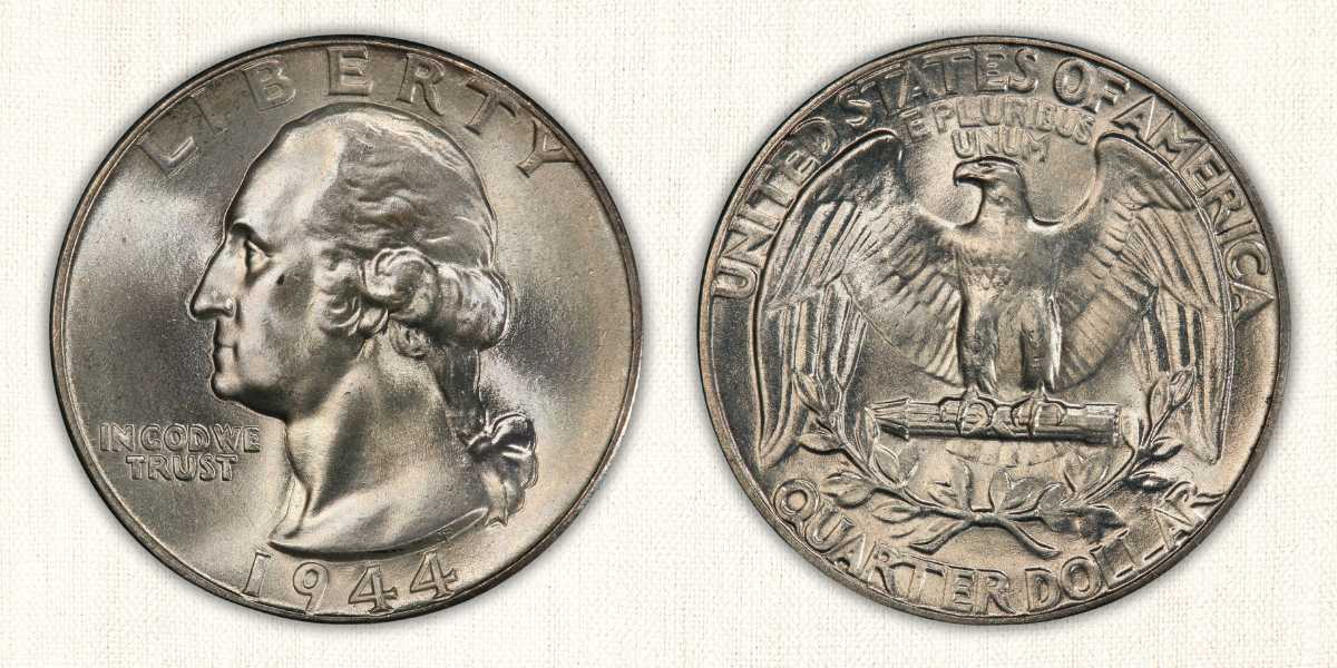 1944 P Quarter value