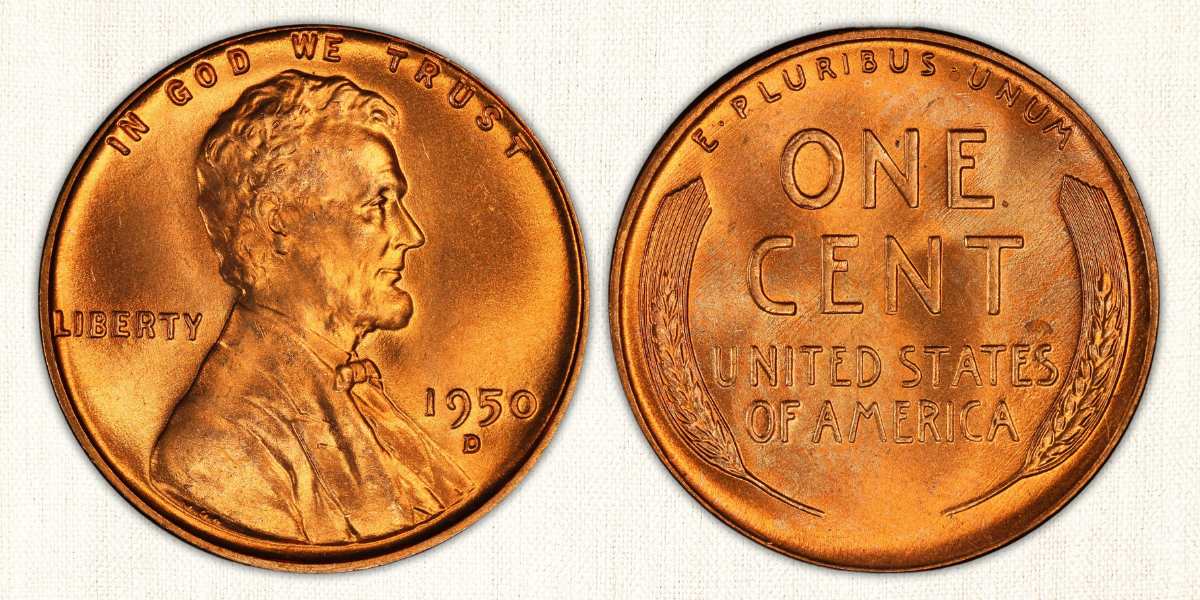 1950 D Penny Value