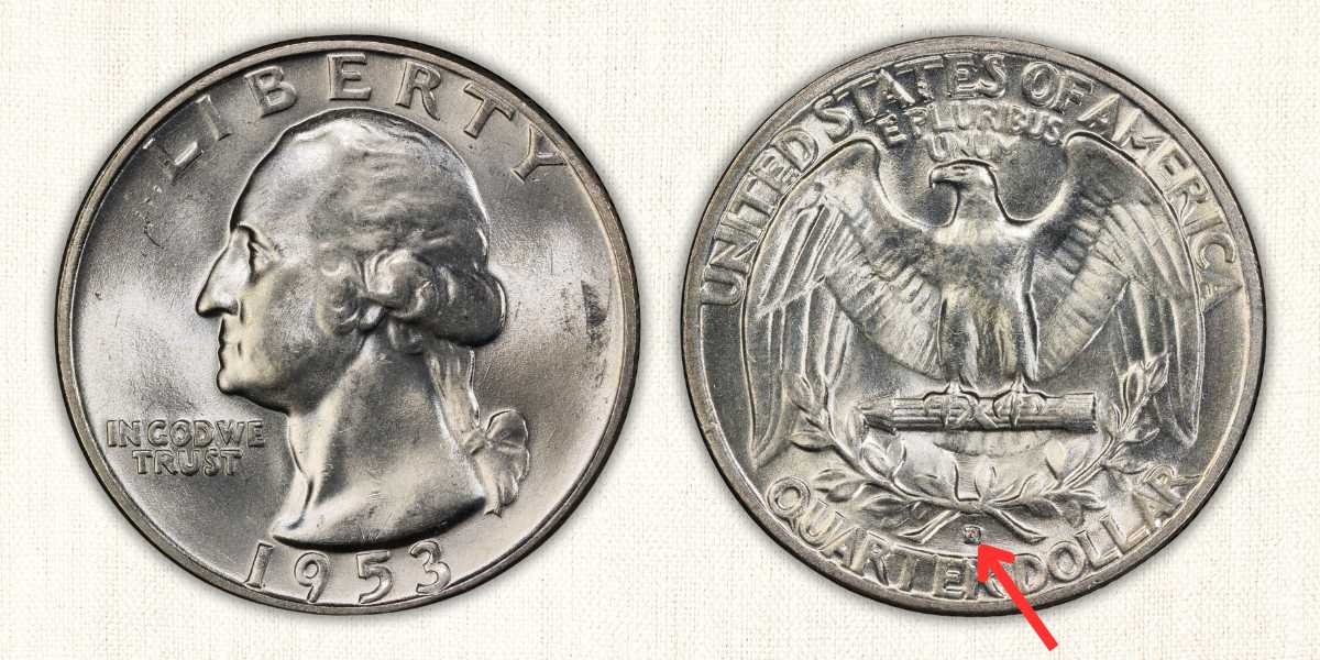 1953 D Quarter Value