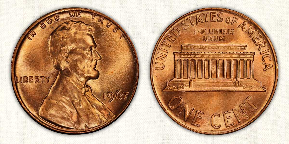1967 Penny Regular Strike Value