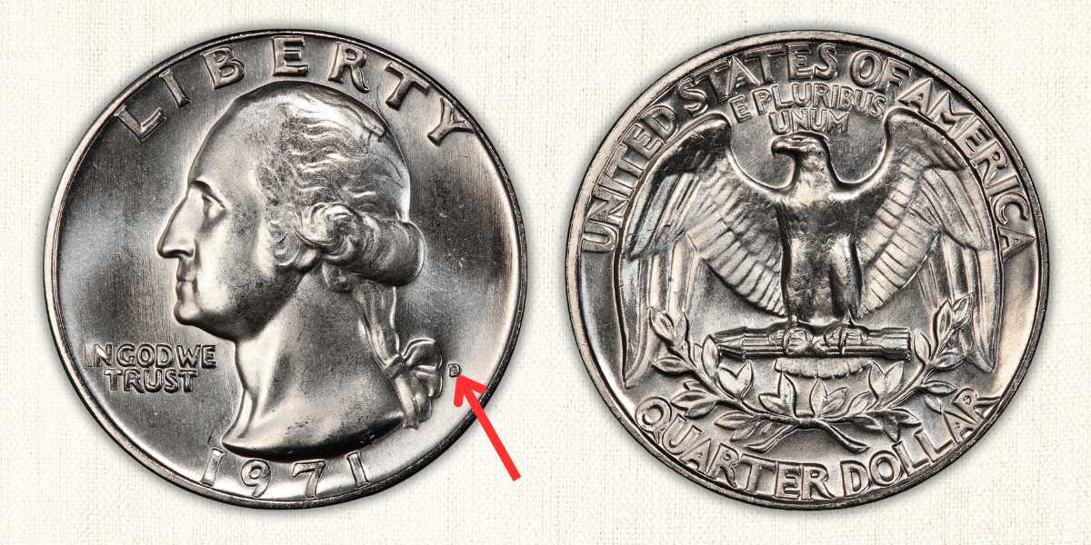 1971-D Quarter Value