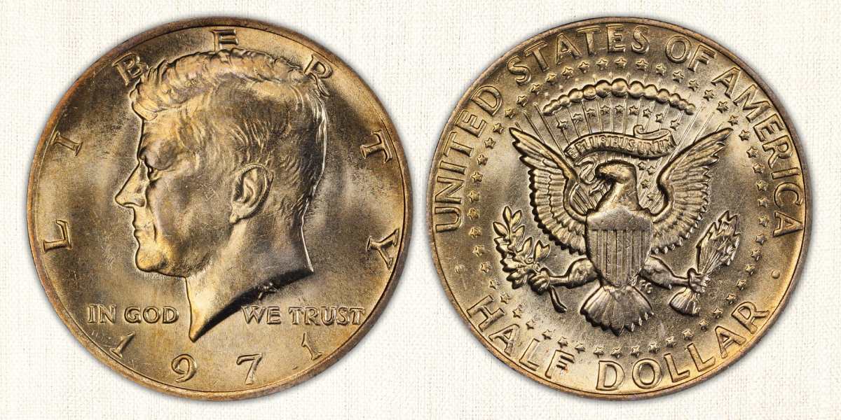 1971 No Mint Mark Half Dollar Value