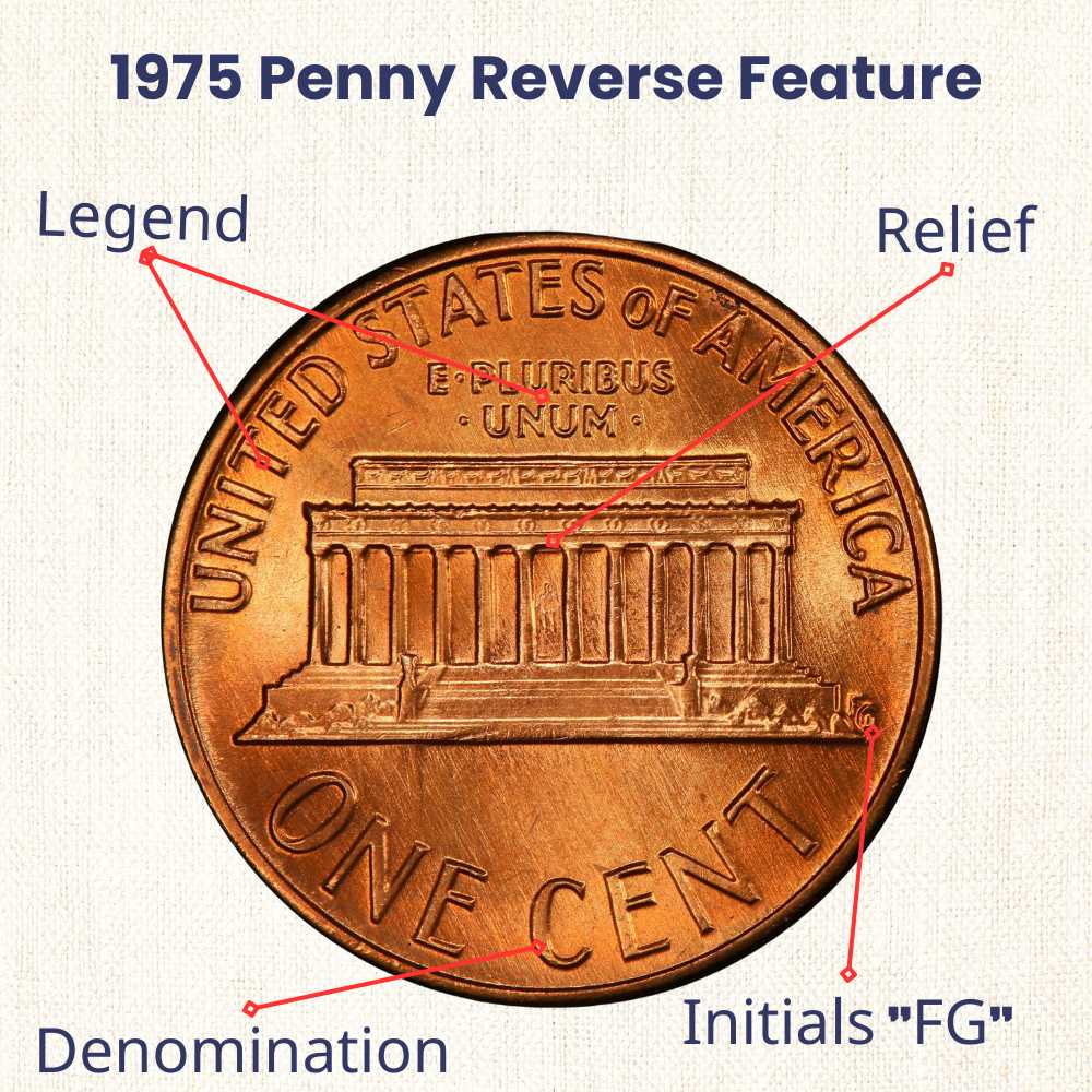 1975 Penny reverse feature