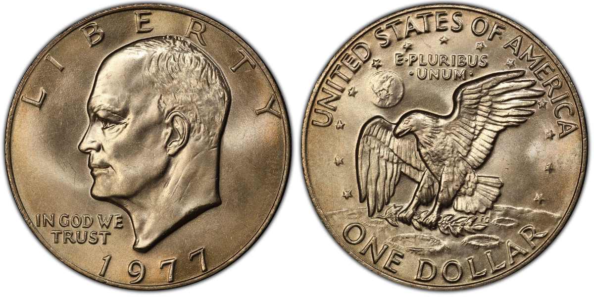 1977 P Eisenhower Dollar value