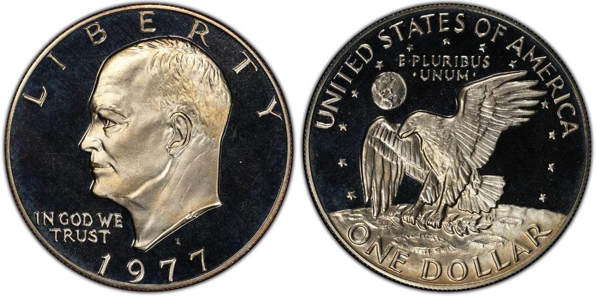 1977 S Proof Eisenhower Dollar Value