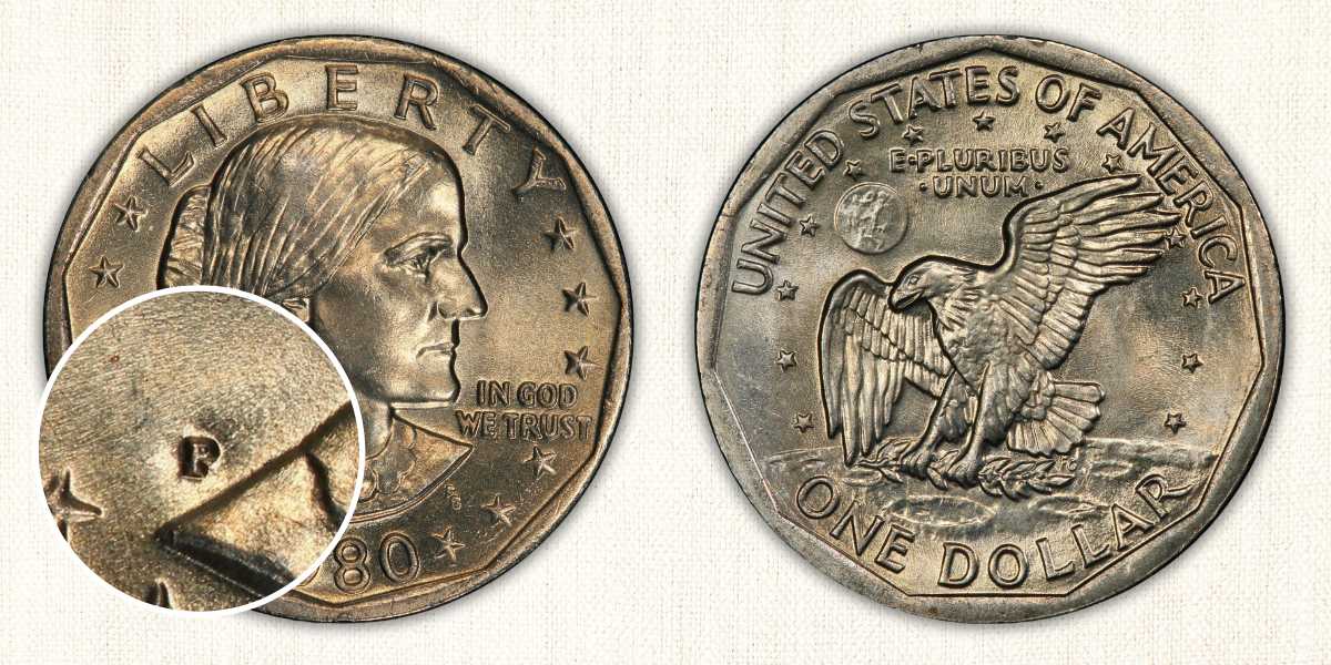 1980-P Dollar value