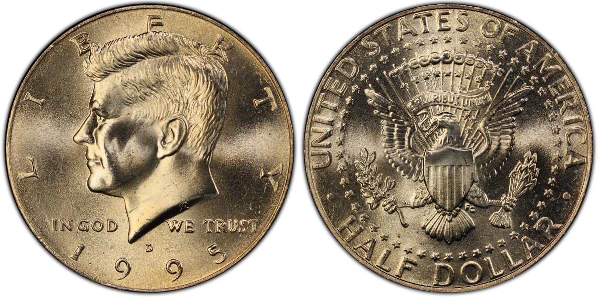 1995 D Half Dollar Value