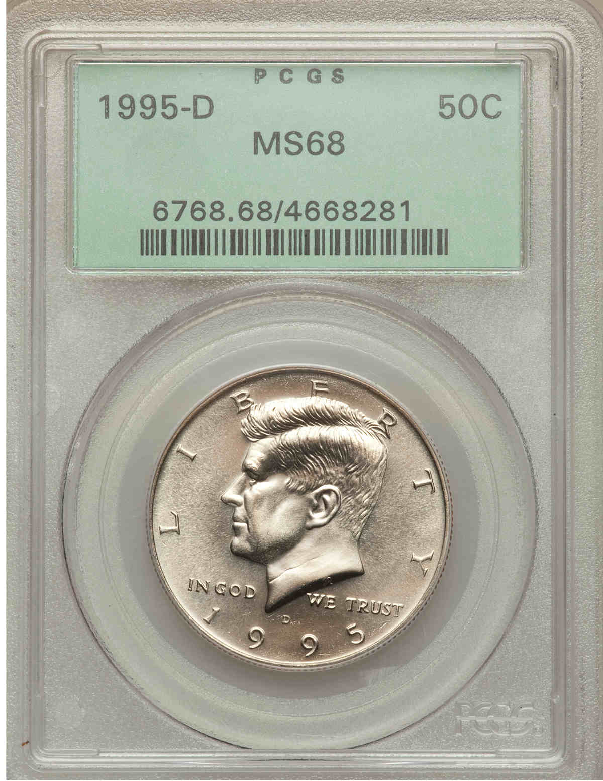 1995 Half Dollar MS68