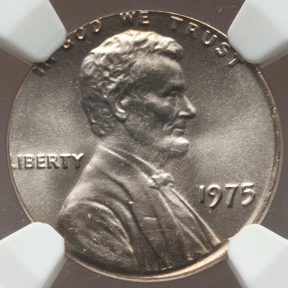 1975 Pennies Struck on Dime Planchets