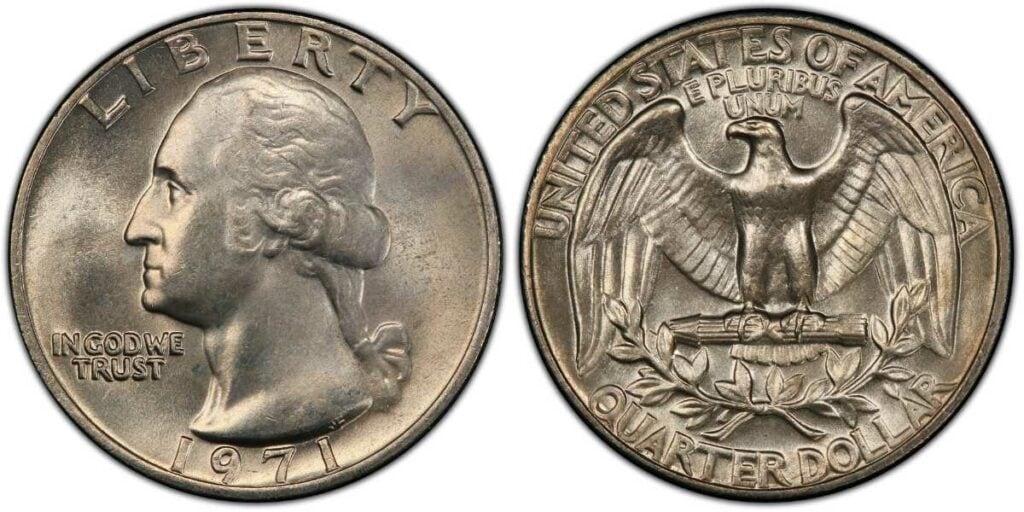 how much is a 1971 quarter worth