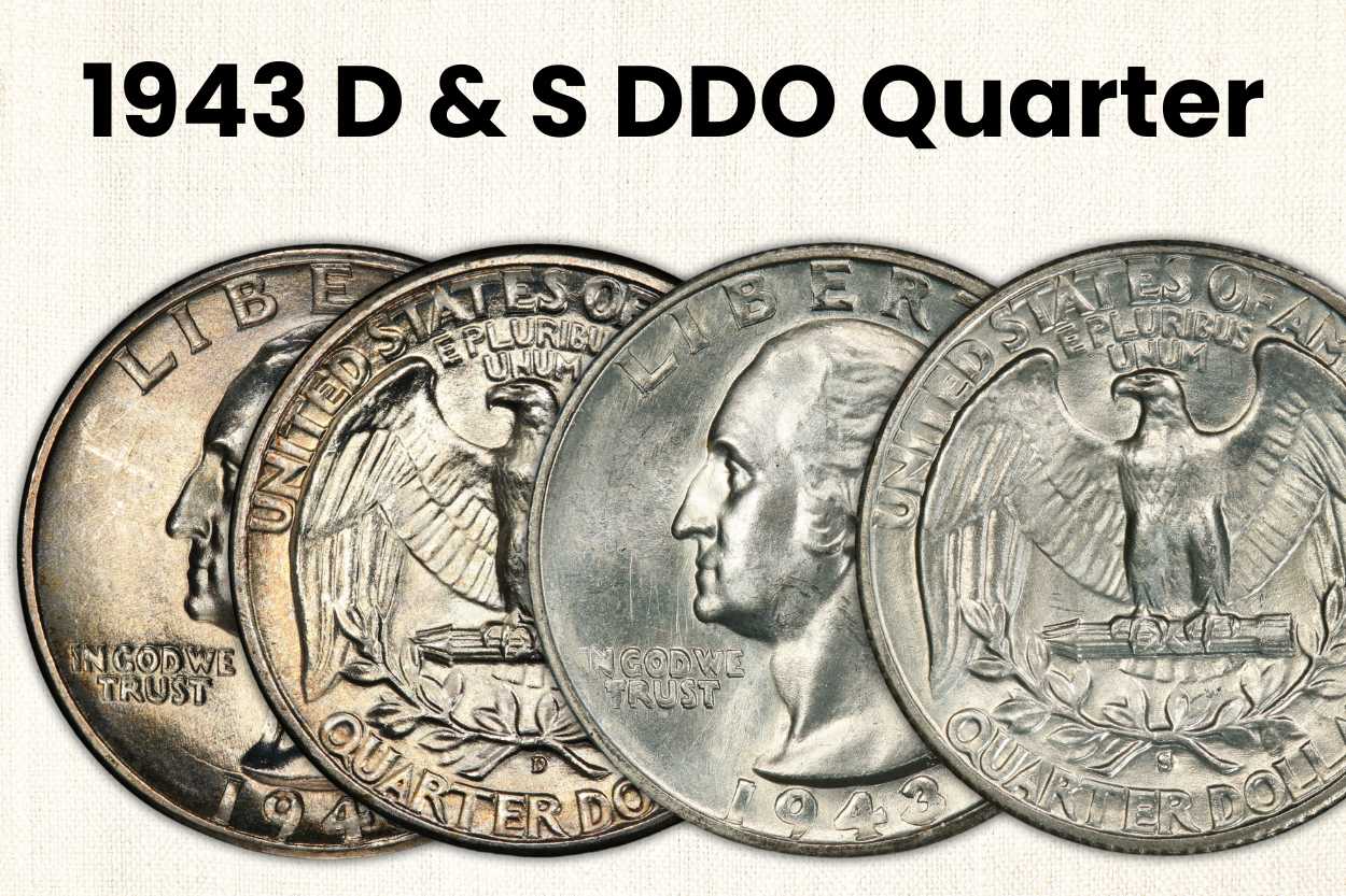 1943 D & S DDO Quarter