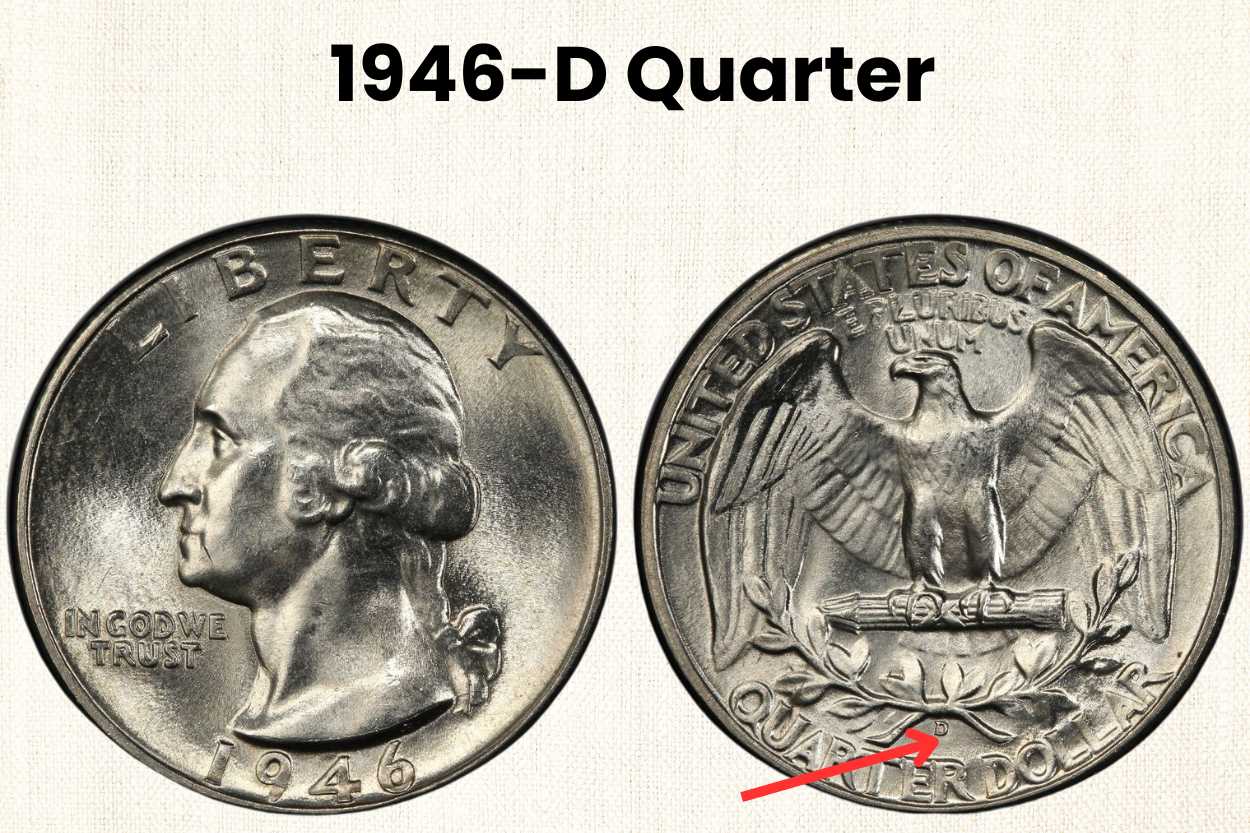 1946-D Washington Quarter Value