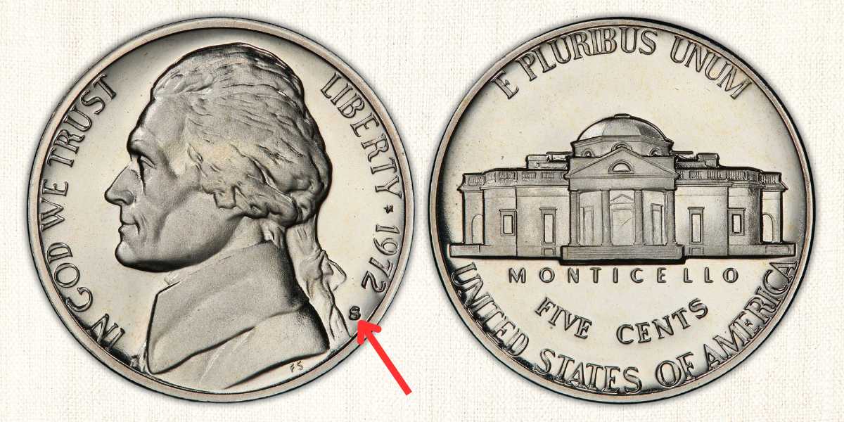 1972-S Proof Nickel Value